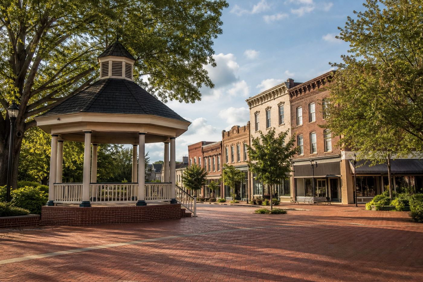 Historic Marietta Georgia town square